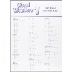 World Wonders 1 Tests Answer Key