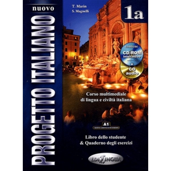 Nuovo Progetto italiano 1a (Libro dello studente e Quaderno degli esercizi) + DVD Video + CD audio 6th Grade 