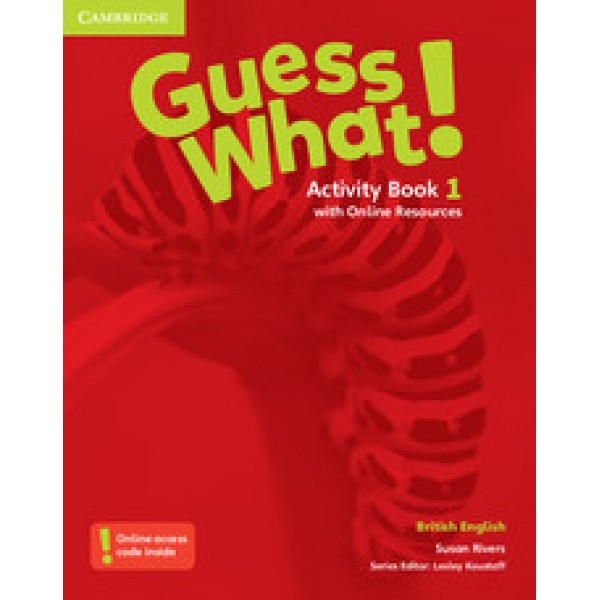 Guess What ! Level 1 Activity Book with Online Resources