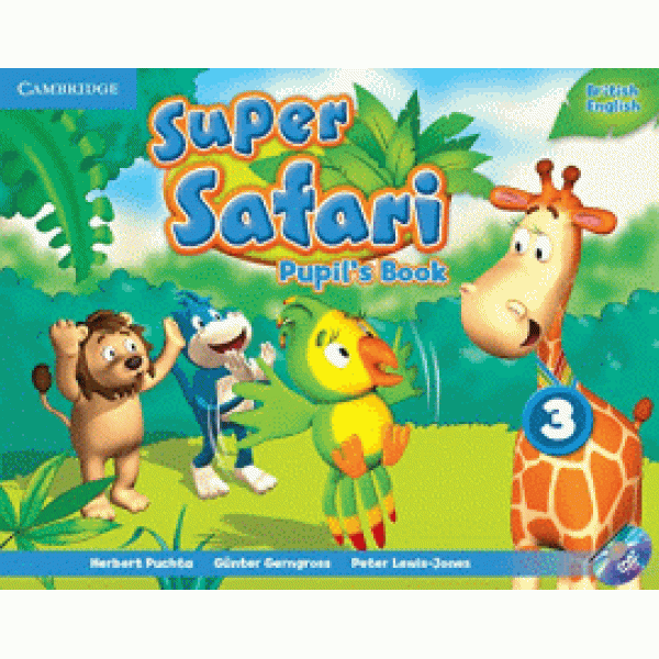 Super Safari Level 3 Pupil's Book with DVD- ROM
