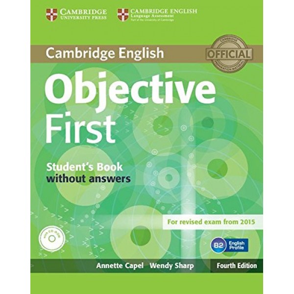 Objective First 4th edition Student's Book without Answers + CD-ROM