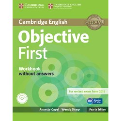 Objective First 4th Edition Workbook without answers + Audio CD