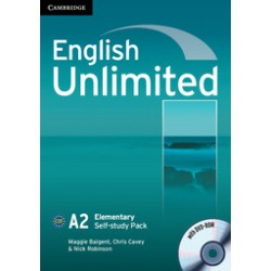 English Unlimited Elementary Self-study Pack (Workbook with DVD-ROM)
