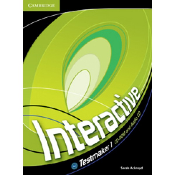 Interactive 1 Testmaker CD-ROM and Audio CD 