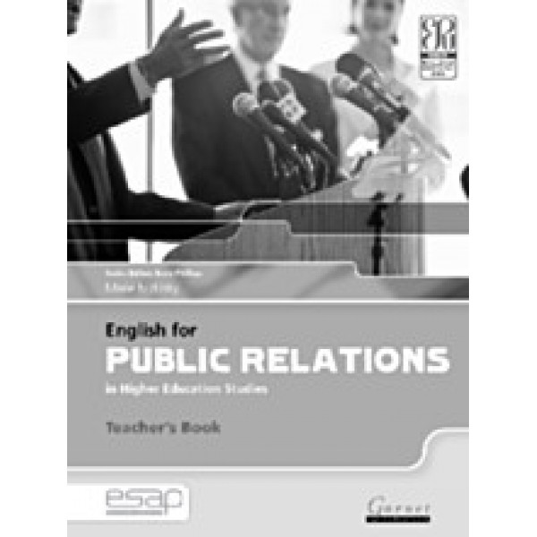 English for Public Relations in Higher Education Studies - Teacher's Book
