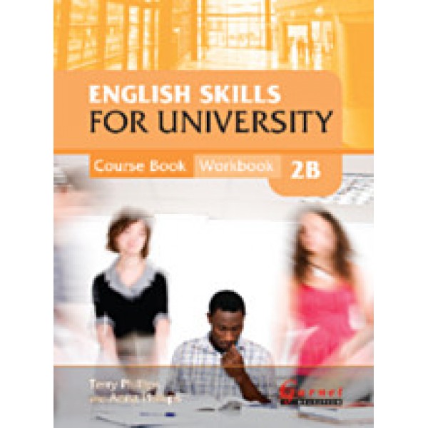 English Skills for University Level 2B - Combined Course Book and Workbook with audio CDs