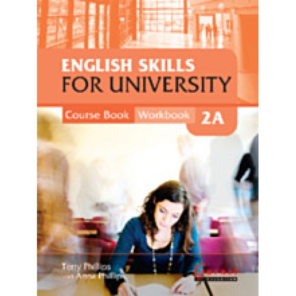English Skills for University Level 2A - Combined Course Book and Workbook with audio CDs
