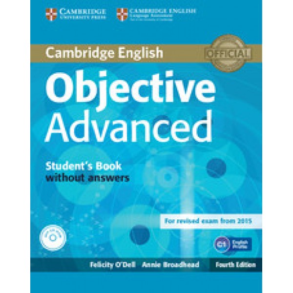 Objective Advanced 4th Edition Student's Book without Answers + CD-ROM