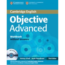 Objective Advanced 3rd Edition Workbook without Answers + Audio CD