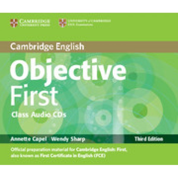 Objective First 3rd Edition Class Audio CDs (2)