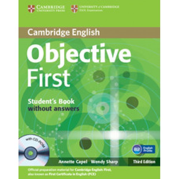 Objective First 3rd edition Student's Book without Answers + CD-ROM