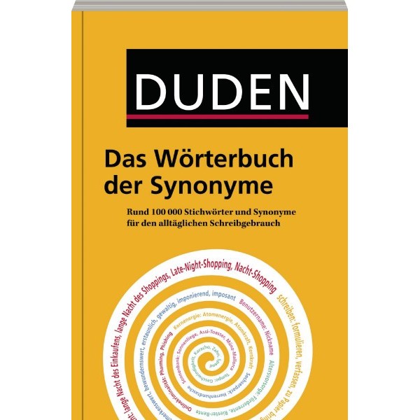 DUDEN - Das Wörterbuch der Synonyme