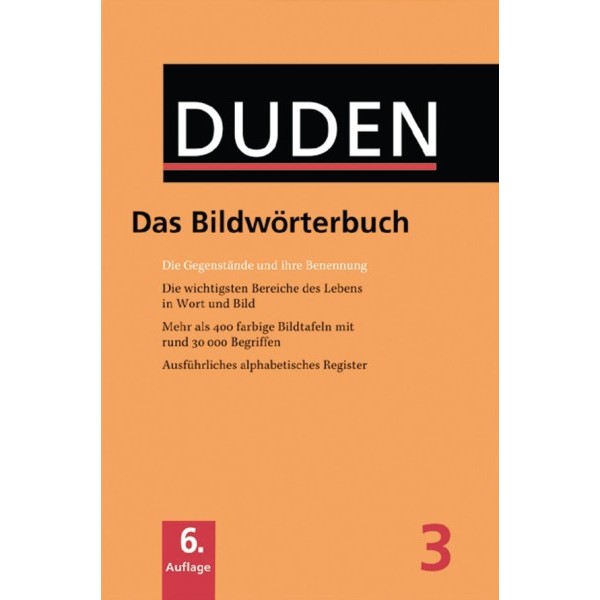DUDEN Band 3 - Das Bildwörterbuch