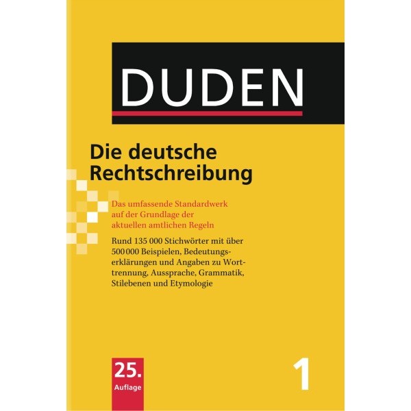 DUDEN Band 1 - Die deutsche Rechtschreibung