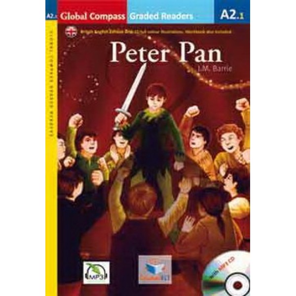 Peter Pan with MP3 Audio CD A2 Elementary