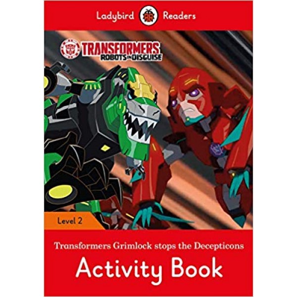 Transformers: Grimlock Stops the Decepticons Activity Book 
